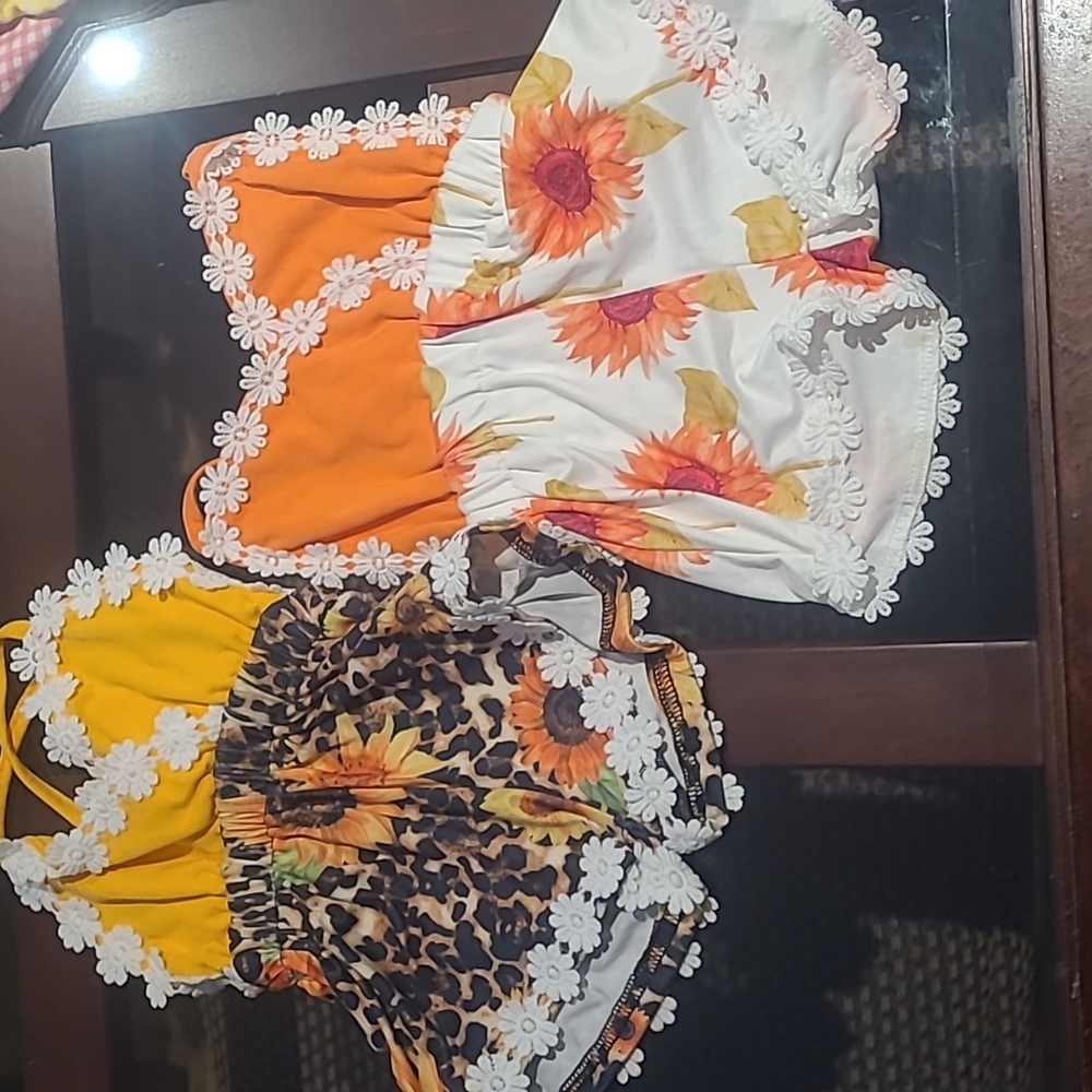 Baby girl rompers